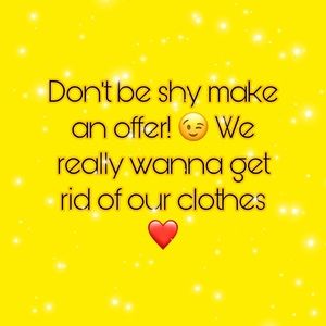 Everything needs to go!